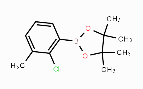 CAS No. 1386860-54-3, 2-(2-chloro-3-methylphenyl)-4,4,5,5-tetramethyl-1,3,2-dioxaborolane