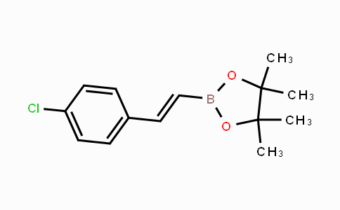 CAS No. 223919-54-8, (E)-2-(4-chlorostyryl)-4,4,5,5-tetramethyl-1,3,2-dioxaborolane