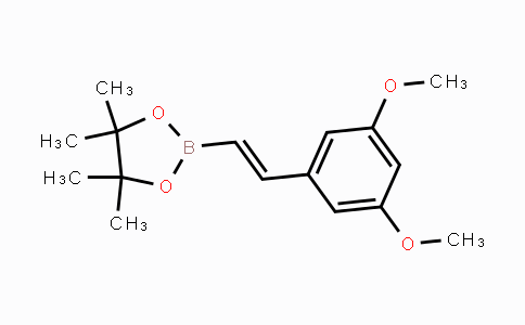CAS No. 1073354-86-5, (E)-2-(3,5-dimethoxystyryl)-4,4,5,5-tetramethyl-1,3,2-dioxaborolane