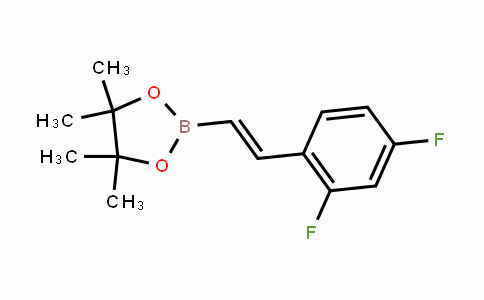 736987-78-3 | (E)-2-(2,4-difluorostyryl)-4,4,5,5-tetramethyl-1,3,2-dioxaborolane