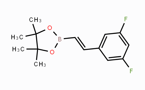 CAS No. 1073354-58-1, (E)-2-(3,5-difluorostyryl)-4,4,5,5-tetramethyl-1,3,2-dioxaborolane