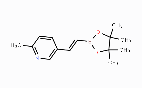 DY442124 | 1220278-78-3 | (E)-2-methyl-5-(2-(4,4,5,5-tetramethyl-1,3,2-dioxaborolan-2-yl)vinyl)pyridine