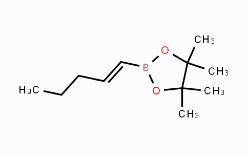 CAS No. 161395-96-6, (E)-4,4,5,5-tetramethyl-2-(pent-1-en-1-yl)-1,3,2-dioxaborolane