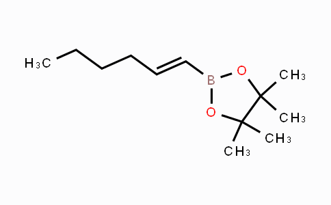 CAS No. 126688-97-9, (E)-2-(hex-1-en-1-yl)-4,4,5,5-tetramethyl-1,3,2-dioxaborolane