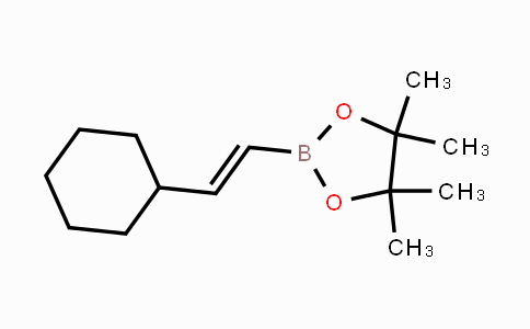 CAS No. 172512-85-5, (E)-2-(2-cyclohexylvinyl)-4,4,5,5-tetramethyl-1,3,2-dioxaborolane