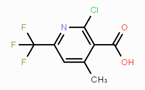 CAS No. 280567-96-6, 2-chloro-4-methyl-6-(trifluoromethyl)nicotinic acid