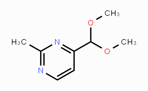 CAS No. 175277-33-5, 4-(dimethoxymethyl)-2-methylpyrimidine