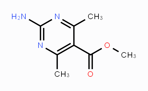 CAS No. 1216205-65-0, methyl 2-amino-4,6-dimethylpyrimidine-5-carboxylate
