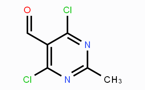 CAS No. 14160-91-9, 4,6-dichloro-2-methylpyrimidine-5-carbaldehyde