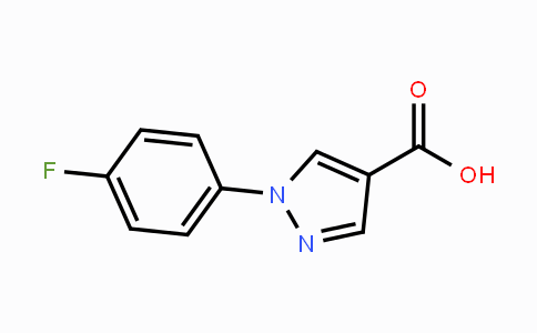 CAS No. 138907-81-0, 1-(4-fluorophenyl)-1H-pyrazole-4-carboxylic acid