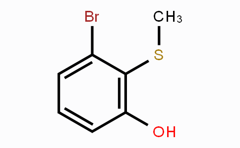 CAS No. 107724-66-3, 3-bromo-2-(methylthio)phenol