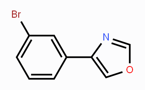CAS No. 883527-60-4, 4-(3-bromophenyl)oxazole