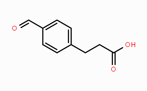CAS No. 34961-64-3, 3-(4-formylphenyl)propanoic acid