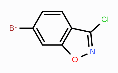CAS No. 1243389-57-2, 6-bromo-3-chlorobenzo[d]isoxazole