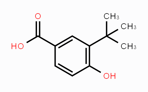 CAS No. 66737-88-0, 3-(tert-butyl)-4-hydroxybenzoic acid