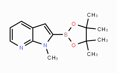 CAS No. 912331-71-6, 1-methyl-2-(4,4,5,5-tetramethyl-1,3,2-dioxaborolan-2-yl)-1H-pyrrolo[2,3-b]pyridine