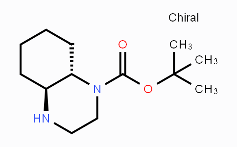CAS No. 1246543-07-6, (4aS,8aS)-tert-butyl octahydroquinoxaline-1(2H)-carboxylate