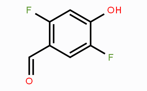 CAS No. 918523-99-6, 2,5-difluoro-4-hydroxybenzaldehyde