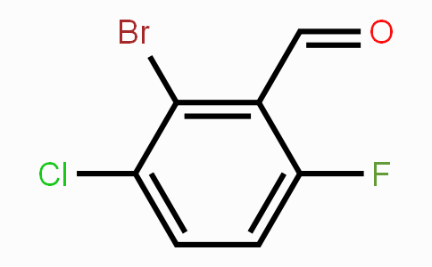 CAS No. 1056264-66-4, 2-bromo-3-chloro-6-fluorobenzaldehyde