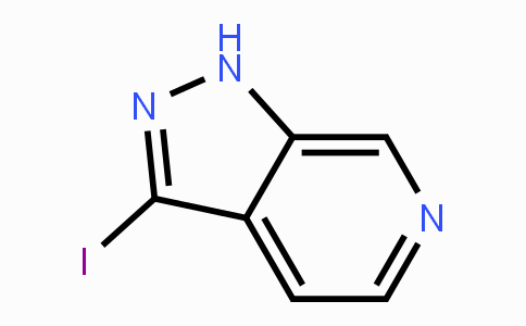 CAS No. 1082040-63-8, 3-iodo-1H-pyrazolo[3,4-c]pyridine