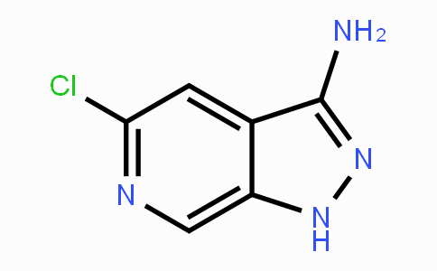 CAS No. 245325-32-0, 5-chloro-1H-pyrazolo[3,4-c]pyridin-3-amine