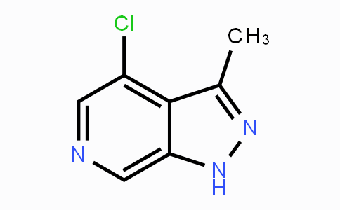 CAS No. 1347759-18-5, 4-chloro-3-methyl-1H-pyrazolo[3,4-c]pyridine