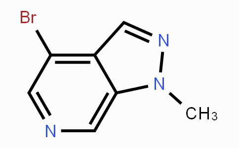 CAS No. 1032943-41-1, 4-bromo-1-methyl-1H-pyrazolo[3,4-c]pyridine