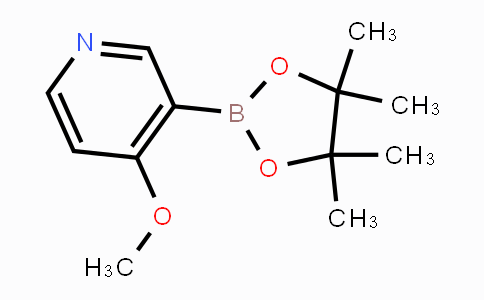 CAS No. 758699-74-0, 4-甲氧基吡啶-3-硼酸频哪醇酯,97%