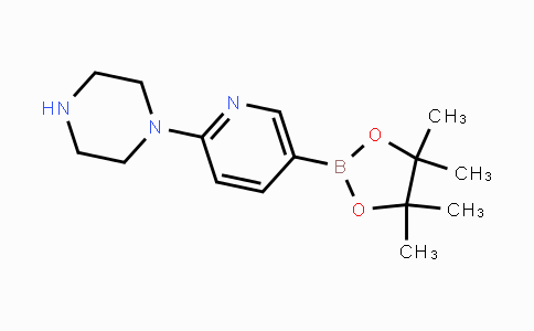 CAS No. 871125-86-9, 2-(哌嗪-1-基)吡啶-5-硼酸频那醇酯