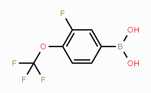 CAS No. 187804-79-1, 3-fluoro-4-(trifluoromethoxy)phenylboronic acid