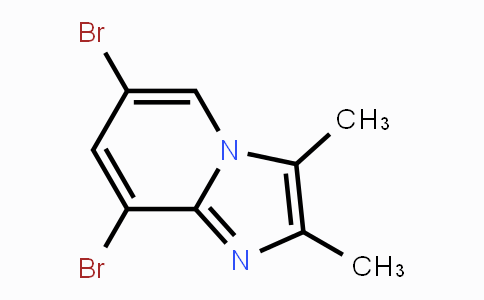 CAS No. 362525-66-4, 6,8-dibromo-2,3-dimethylimidazo[1,2-a]pyridine