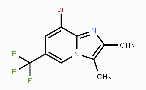 CAS No. 1277178-17-2, 8-bromo-2,3-dimethyl-6-(trifluoromethyl)imidazo[1,2-a]pyridine