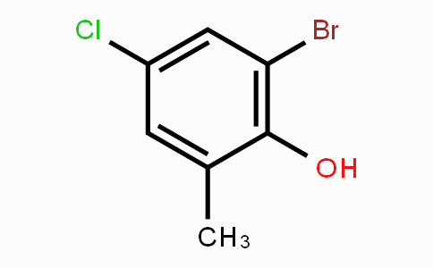 CAS No. 54852-68-5, 2-bromo-4-chloro-6-methylphenol