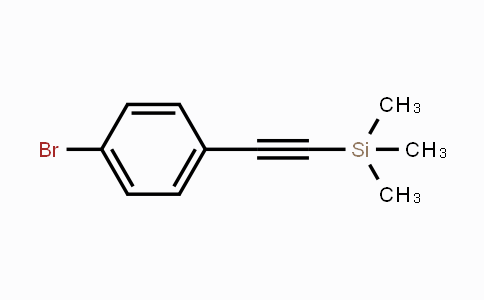 CAS No. 16116-78-2, ((4-bromophenyl)ethynyl)trimethylsilane