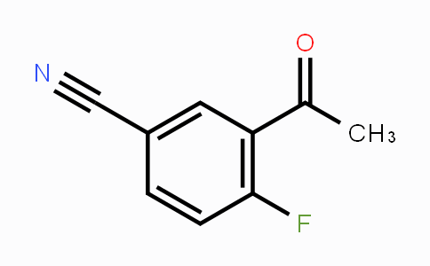 CAS No. 267875-54-7, 3-acetyl-4-fluorobenzonitrile