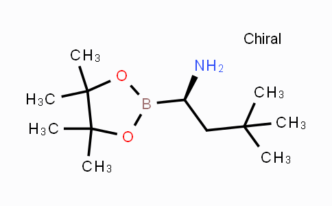 CAS No. 1259365-02-0, (R)-3,3-dimethyl-1-(4,4,5,5-tetramethyl-1,3,2-dioxaborolan-2-yl)butan-1-amine