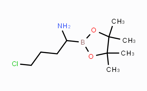 CAS No. 192440-26-9, 4-chloro-1-(4,4,5,5-tetramethyl-1,3,2-dioxaborolan-2-yl)butan-1-amine