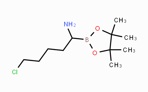CAS No. 192440-27-0, 5-chloro-1-(4,4,5,5-tetramethyl-1,3,2-dioxaborolan-2-yl)pentan-1-amine