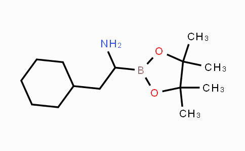 CAS No. 123706-49-0, 2-cyclohexyl-1-(4,4,5,5-tetramethyl-1,3,2-dioxaborolan-2-yl)ethanamine