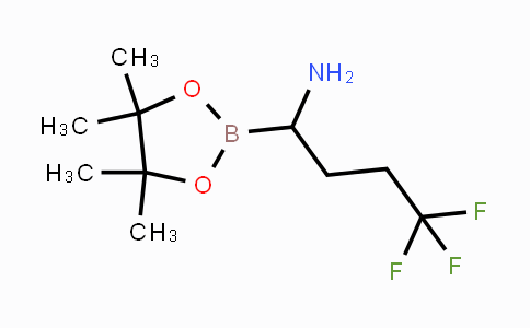 319009-82-0 | 4,4,4-trifluoro-1-(4,4,5,5-tetramethyl-1,3,2-dioxaborolan-2-yl)butan-1-amine