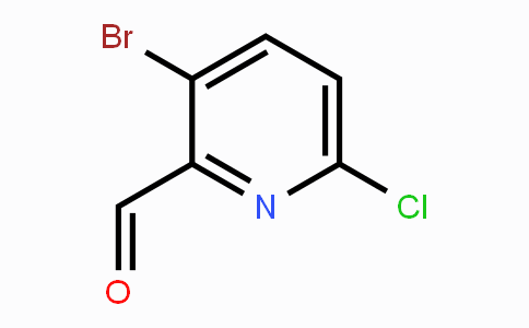 CAS No. 1060815-64-6, 3-bromo-6-chloropicolinaldehyde