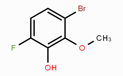 CAS No. 1026796-50-8, 3-bromo-6-fluoro-2-methoxyphenol