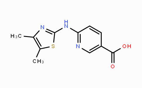 1273946-12-5 | 6-((4,5-dimethylthiazol-2-yl)amino)nicotinic acid