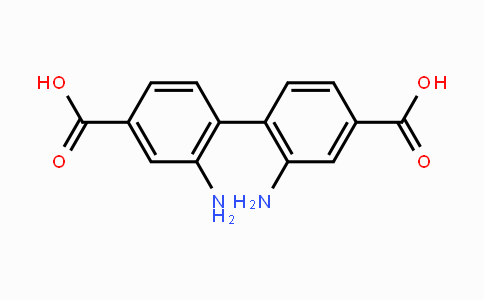 CAS No. 41738-56-1, 2,2'-diamino-[1,1'-biphenyl]-4,4'-dicarboxylic acid
