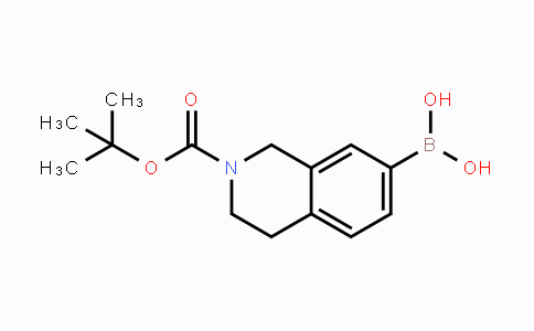 CAS No. 1190058-21-9, 2-(tert-butoxycarbonyl)-1,2,3,4-tetrahydroisoquinolin-7-ylboronic acid