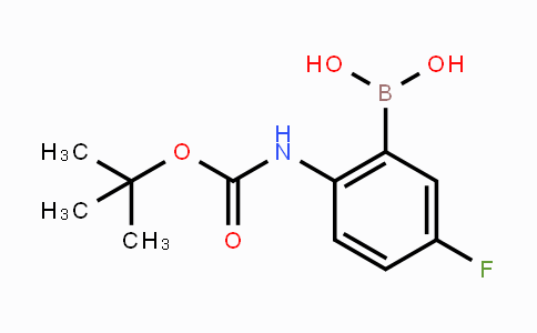 925207-17-6 | 2-(tert-butoxycarbonylamino)-5-fluorophenylboronic acid
