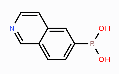 CAS No. 899438-92-7, isoquinolin-6-ylboronic acid