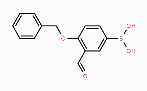 CAS No. 121124-98-9, 4-(benzyloxy)-3-formylphenylboronic acid