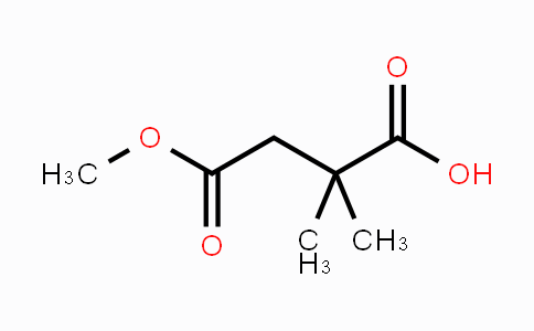 CAS No. 54043-71-9, 4-methoxy-2,2-dimethyl-4-oxobutanoic acid