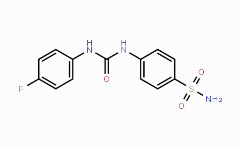 CAS No. 178606-66-1, 4-(3-(4-fluorophenyl)ureido)benzenesulfonamide